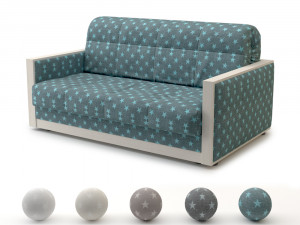 sofa zaklin 3D-Modell