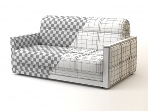 sofa zaklin 3D-Modell