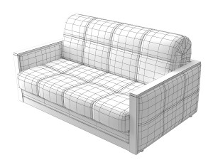 sofa zaklin 3D-Modell