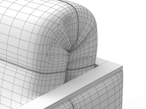 sofa zaklin 3D-Modell