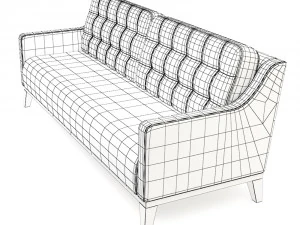 sofa set prague 3D Model