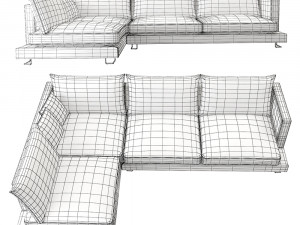 sofa ego 3Dモデル