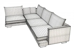 ego du canap&eacute; Modèle 3D