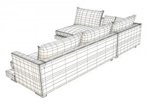 ego du canap&eacute; Modèle 3D
