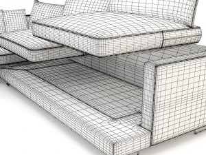 ego du canap&eacute; Modèle 3D