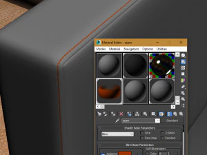 ego du canap&eacute; Modèle 3D