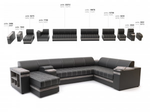 sofa ritis 3D 모델