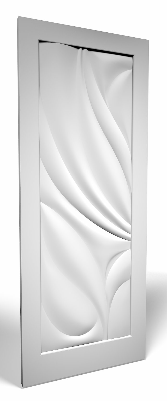 door modern in room 3D मॉडल .c4d .max .obj .3ds .fbx .stl .blend 