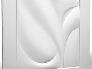door modern in room 3D मॉडल