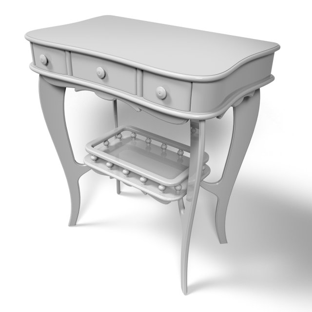 table for women 3Dモデル .c4d .max .obj .3ds .fbx .stl .blend 