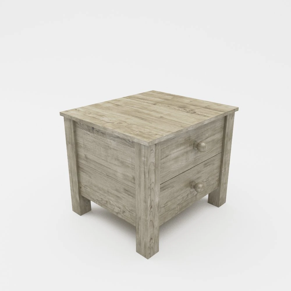 bedside table 3D Model .c4d .max .obj .3ds .fbx .stl .blend 