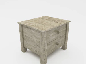 bedside table 3D Model
