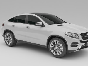 mercedes-benz gle-class coupe 3D मॉडल