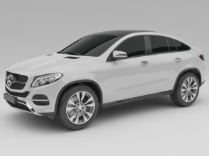 mercedes-benz gle-class coupe 3D Model