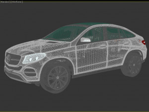 mercedes-benz gle-class coupe 3D Model