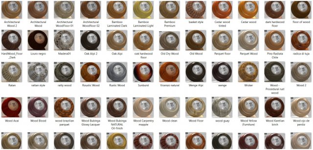 62 vray wood materials collection CG テクスチャ .c4d .max .obj .3ds .fbx .stl .blend 