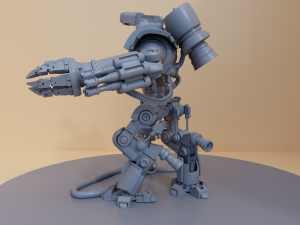 justice robot Modello di stampa 3D
