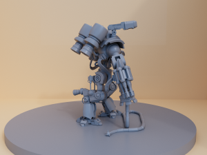 justice robot Modello di stampa 3D