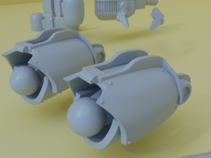 justice robot Modello di stampa 3D