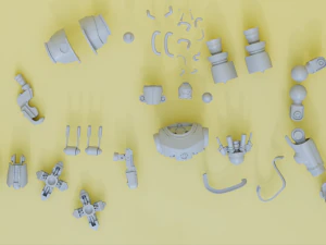 justice robot 3D Print Model