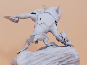 cotovia Modelo de Impressão 3D