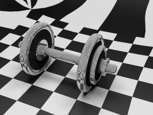 dumbbell 3D Model