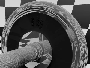 dumbbell 3D Model