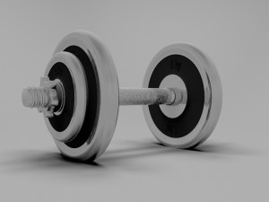 dumbbell Modelo 3D