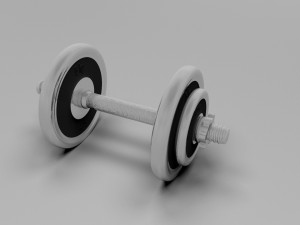 dumbbell Modelo 3D