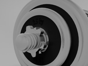 dumbbell Modelo 3D