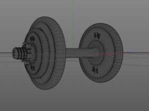dumbbell Modelo 3D