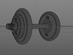 dumbbell 3D Model