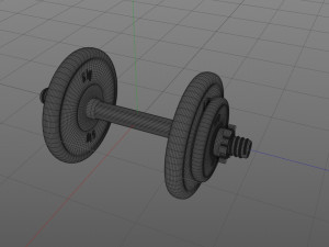 dumbbell Modelo 3D