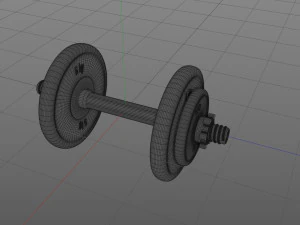 dumbbell 3D Model