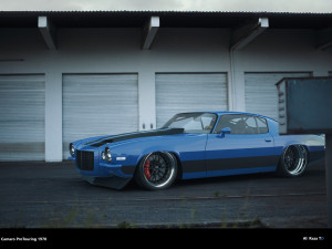 chevrolet camaro 1970 pro touring 3D Model