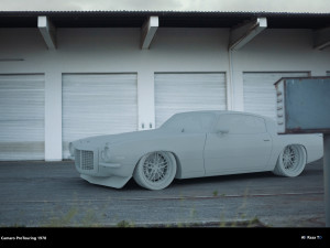 chevrolet camaro 1970 pro touring 3D Model