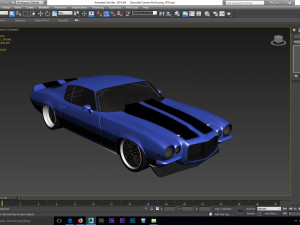 chevrolet camaro 1970 pro touring 3D Model