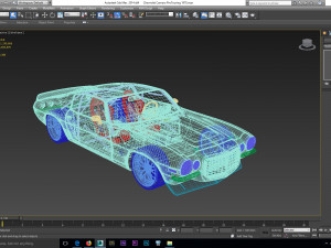 chevrolet camaro 1970 pro touring 3D Model