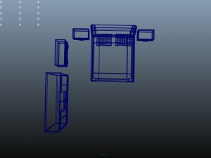 furniture collection 3D मॉडल