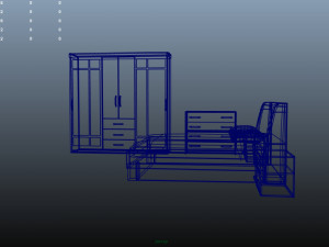furniture collection 3D मॉडल
