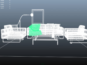 furniture collection 3D मॉडल