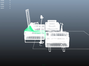 furniture collection 3D मॉडल
