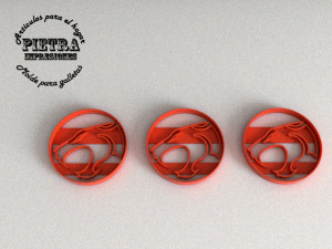 thundercats cartoon cookie cutters Modello di stampa 3D