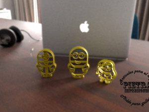 cortadores de galletas de dibujos animados de los minions Modelo de impresión 3D