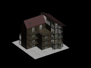 modern house 3D Model