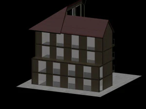 casa moderna Modelo 3D