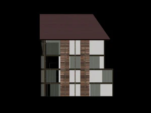 casa moderna Modelo 3D