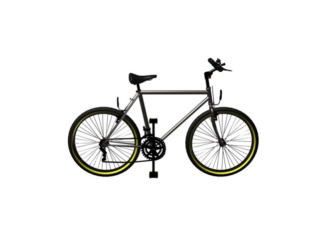 mountain bike 3D Model .c4d .max .obj .3ds .fbx .stl .blend