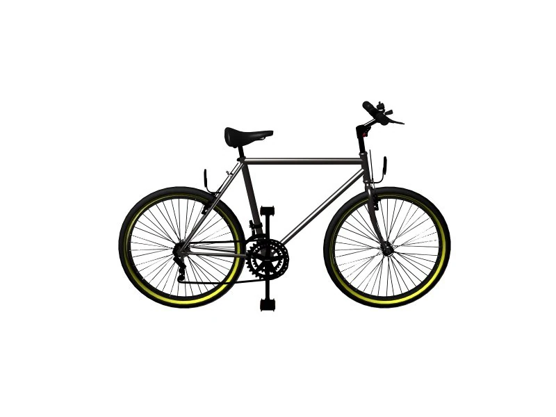mountain bike 3D Model .c4d .max .obj .3ds .fbx .stl .blend 