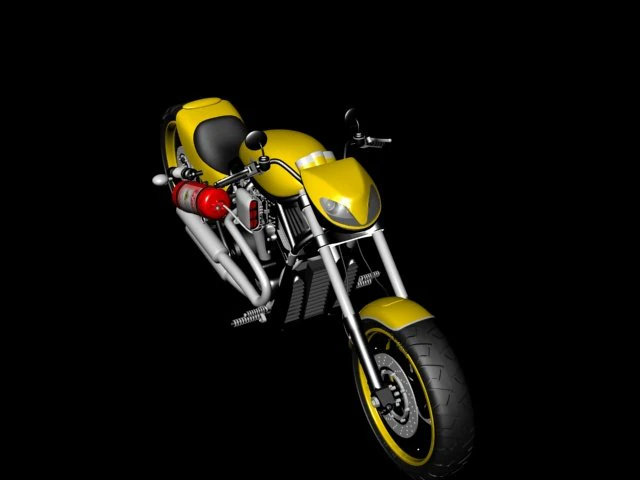 bike 3D Model .c4d .max .obj .3ds .fbx .stl .blend 